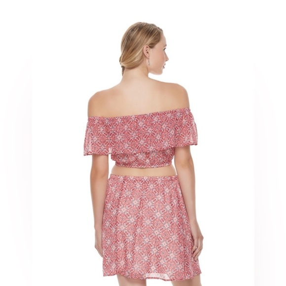 NWOT Speechless Boho Matching Top and Skirt Set - Picture 2 of 8